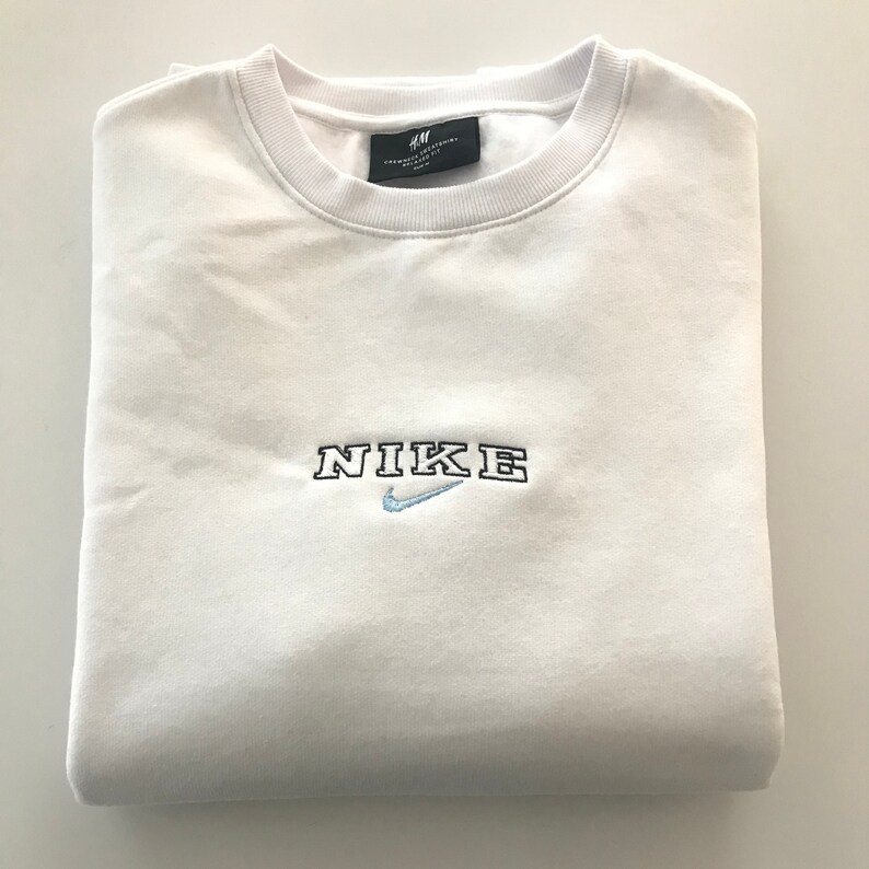 Custom Embroidered NIKE Crewneck | Etsy