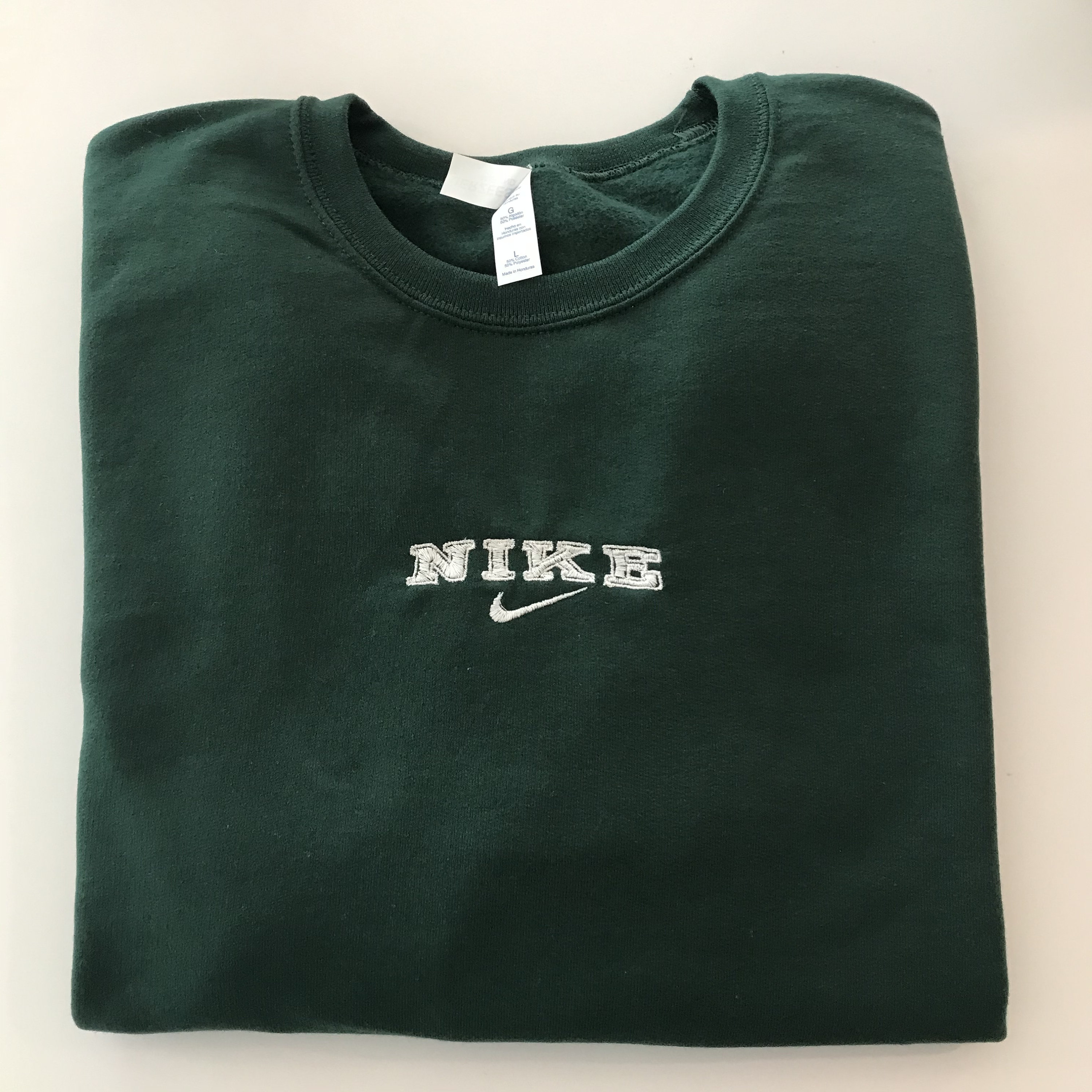 Custom Embroidered NIKE Crewneck | Etsy