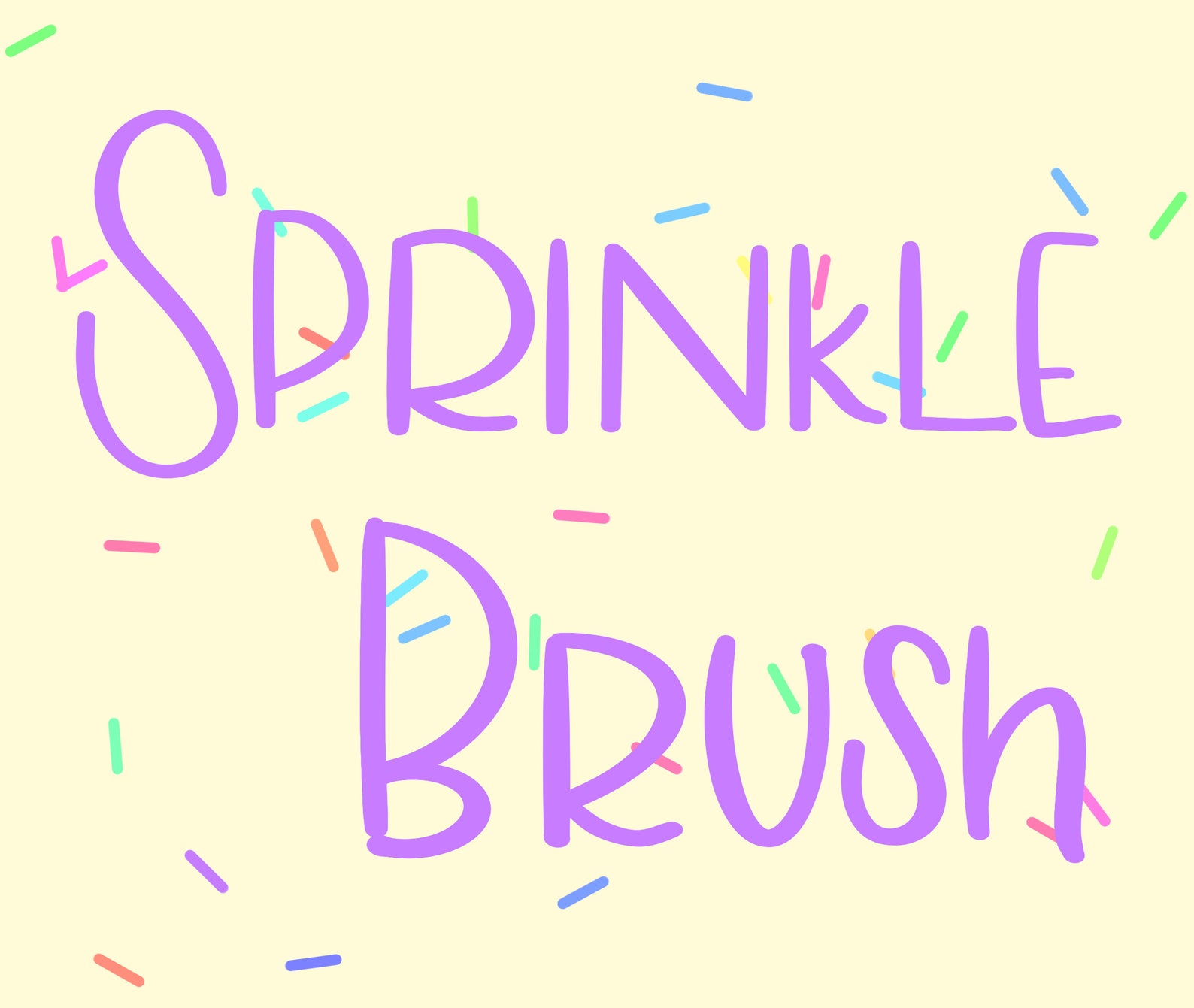 Procreate Sprinkle Brush Etsy