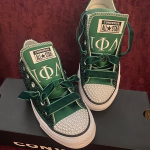 Custom bling converse