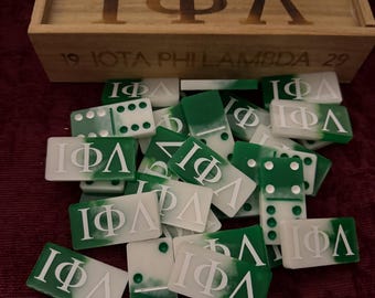 Iota Phi Lambda Dominoes Set