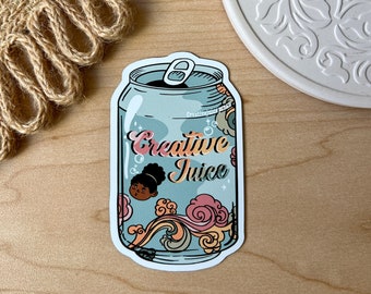 Creativejuicepress Blue Magnet