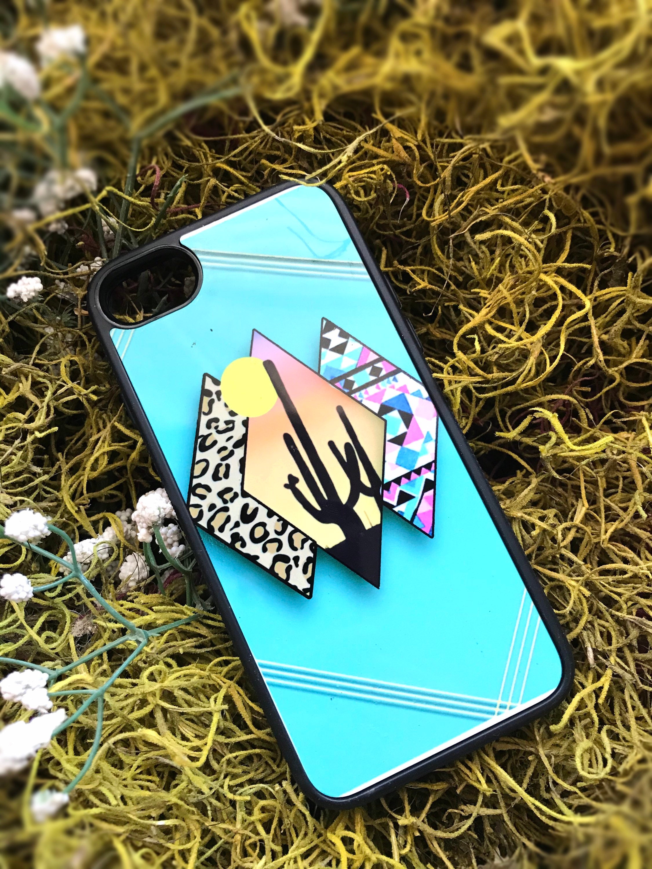 【SALUT DE MIEL】Jewel grip tok (cactus) + ケースset Amazon.com: Cactus Popsocket With Letter J - Monogram Cactus
