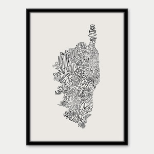 Korsika-Plakat
