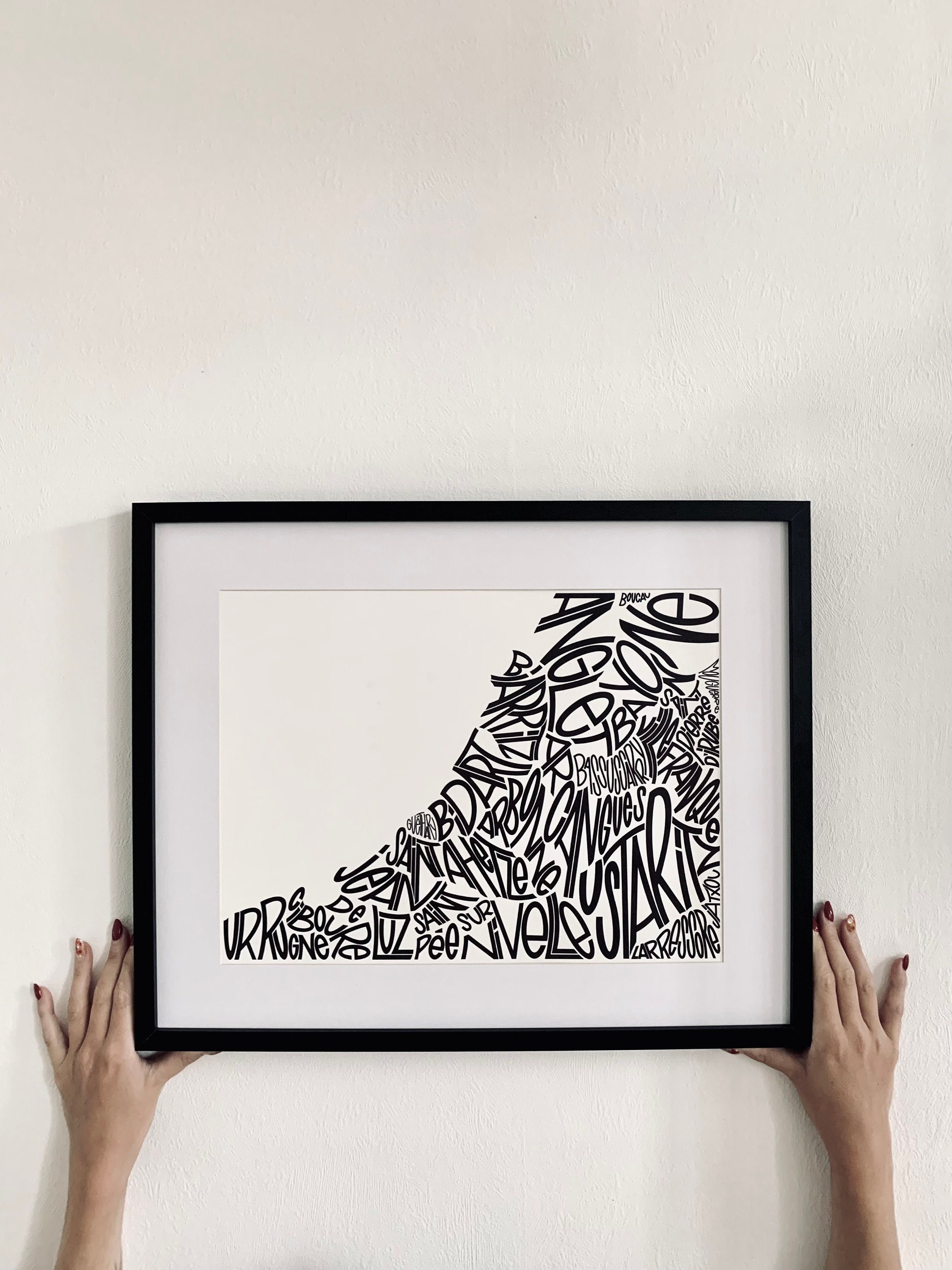 Biarritz & La Côte Basque/Les Petits Plans Format 30x40cm