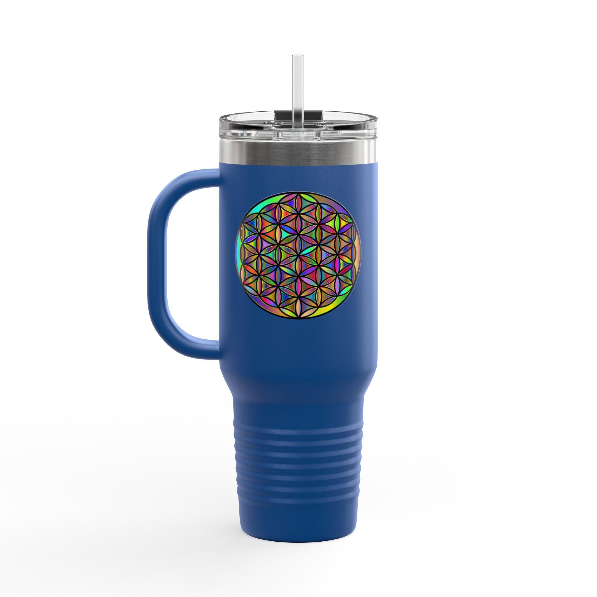 Insulated Travel Mug with Mandala Design, 40oz | Eco-Friendly Beverage Container for Adventurers, Perfect Gift for Coffee Lovers, [...]