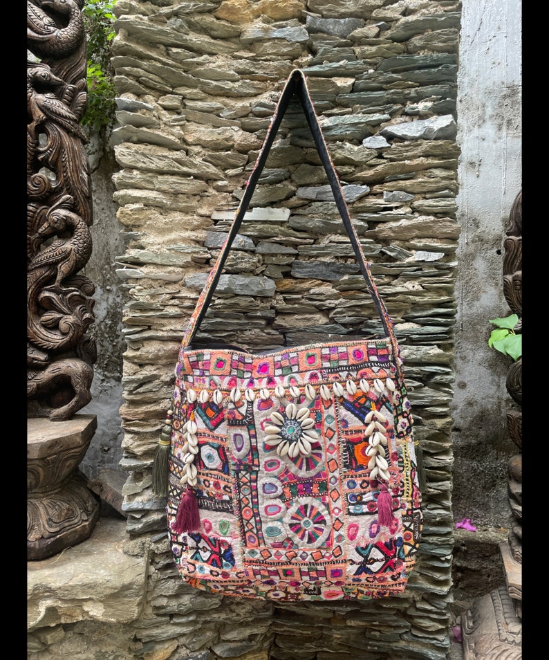 Red - Banjara Embroidery Handmade Keychain