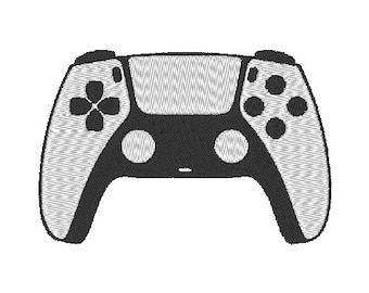 Game Controller Embroidery Design PES & DST Digital Files, Hoop Size: 4”x4”