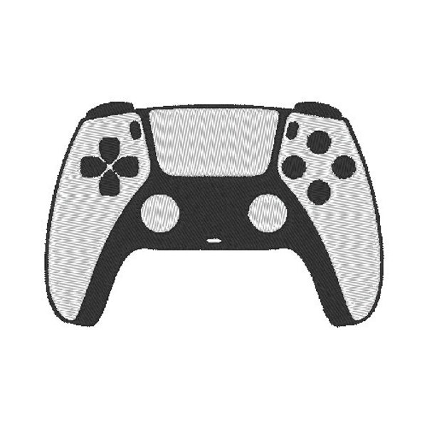 Game Controller Embroidery Design PES & DST Digital Files, Hoop Size: 4”x4”