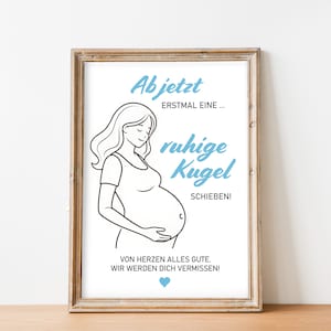 Adieu au congé de maternité des collègues - congé parental, cadeau pour les femmes enceintes, collègue enceinte, adieu, téléchargement numérique