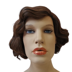 Evelyn  1920 s Hairstyle Light Brown Wig inspired by Faye Dunaway&#39;s character
