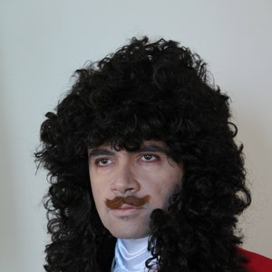 Hook Black Long Wig made to order