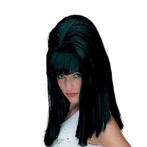 60&#39;s Beehive Black Tall wig
