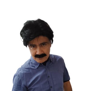 Realistic Fake Black  Moustache