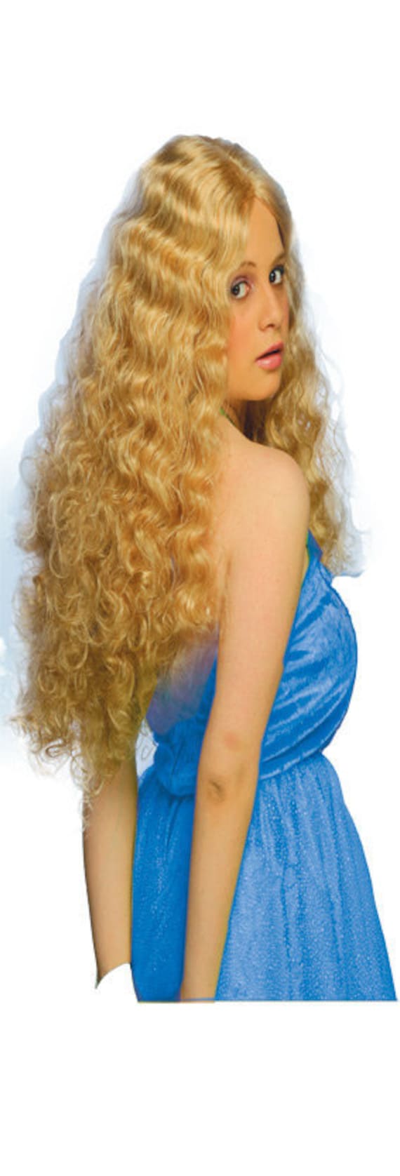 Alice in Wonderland Blonde Wavy 32 Inches Long Wig Etsy Canada