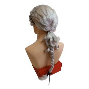 Renaissence Period 1800 Special Long Male Gray Wig
