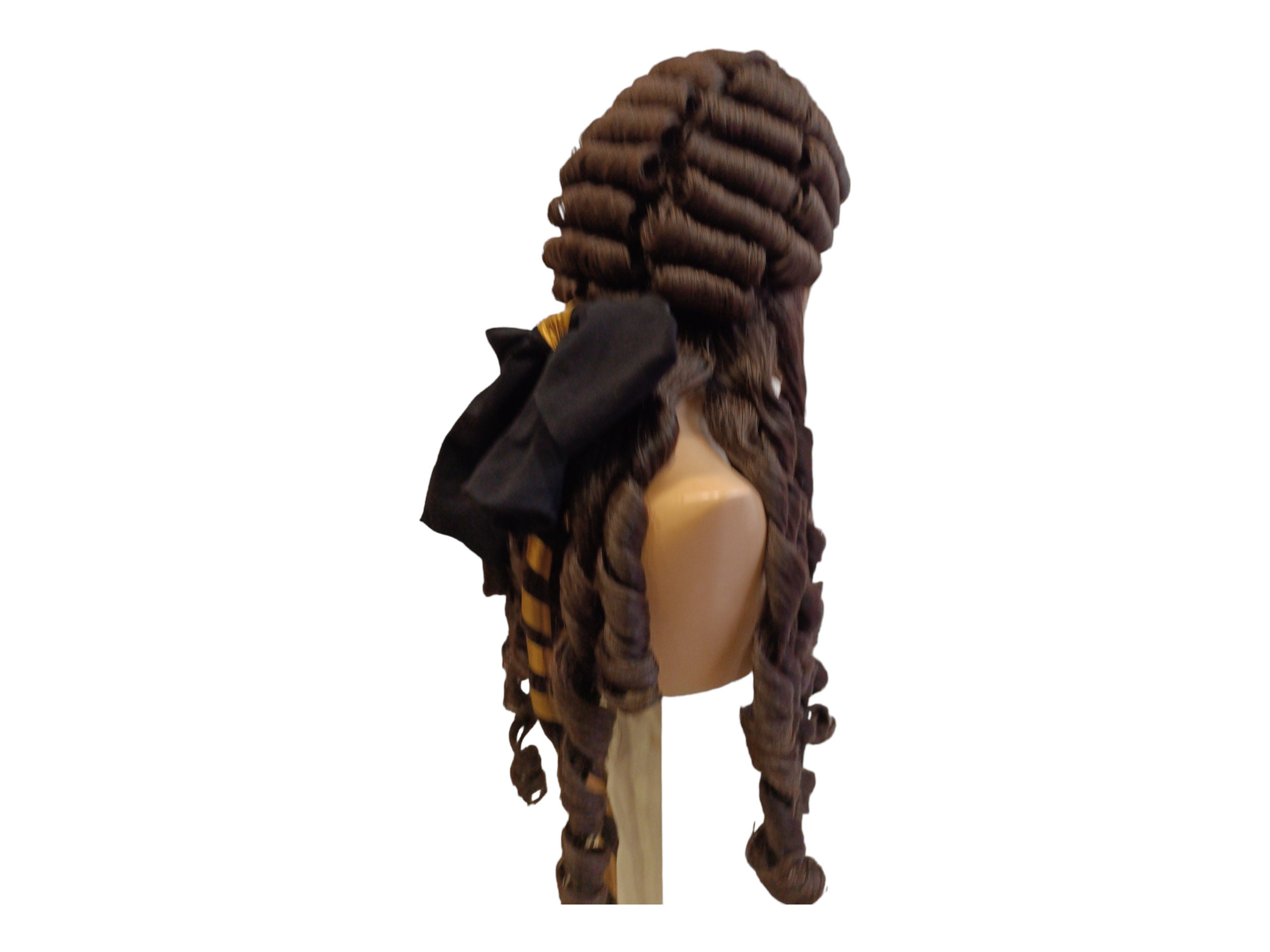 Dark Brown Tied Braids Long Hair - Roblox