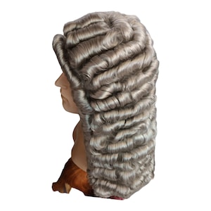 Bach  period 1740  Male Gray Wig