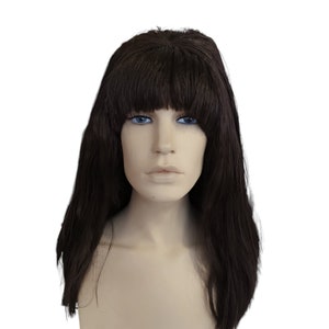 60&#39;s Beehive Dark Brown Tall wig