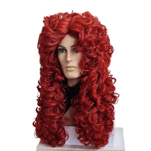 King Luis XIV Auburn High Wig Period early 1700 beginning of 18th century