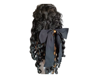 Captain Hook's Theatrical Black Wig: 1991 Movie-Inspired Special Edition with EXTRA HAIR VOLUME