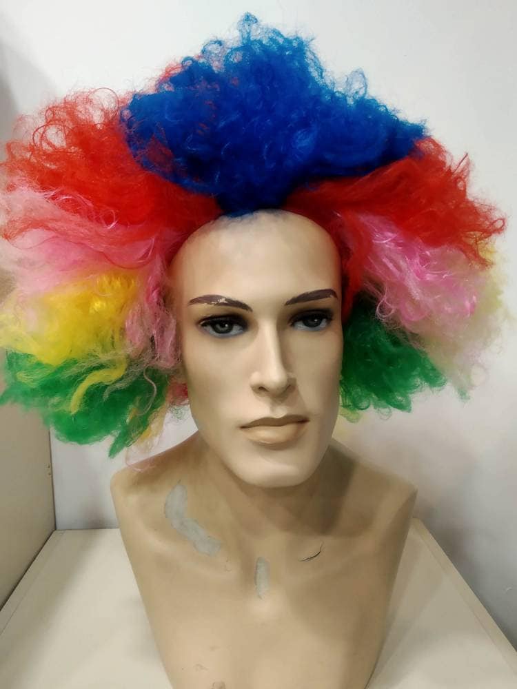 Afro wigs rainbow discount