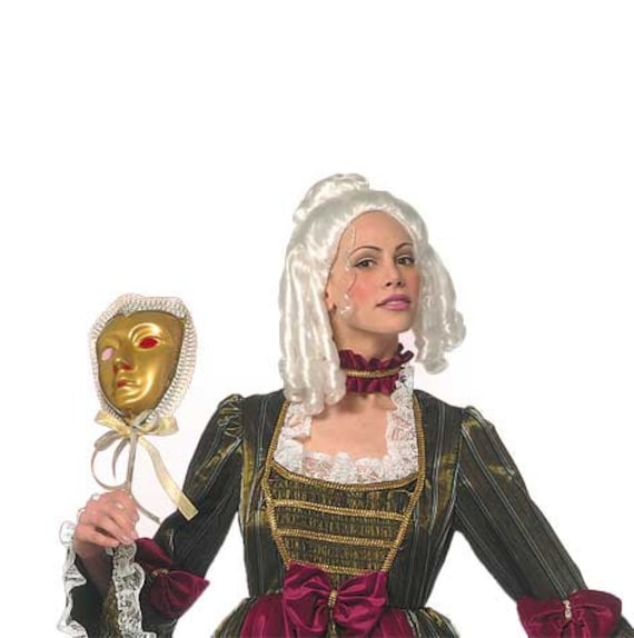 Pompadour wig cosplay sale