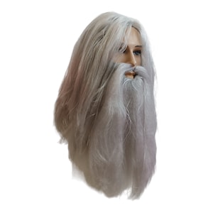 Kit de peluca y barba de vikingo para hombre