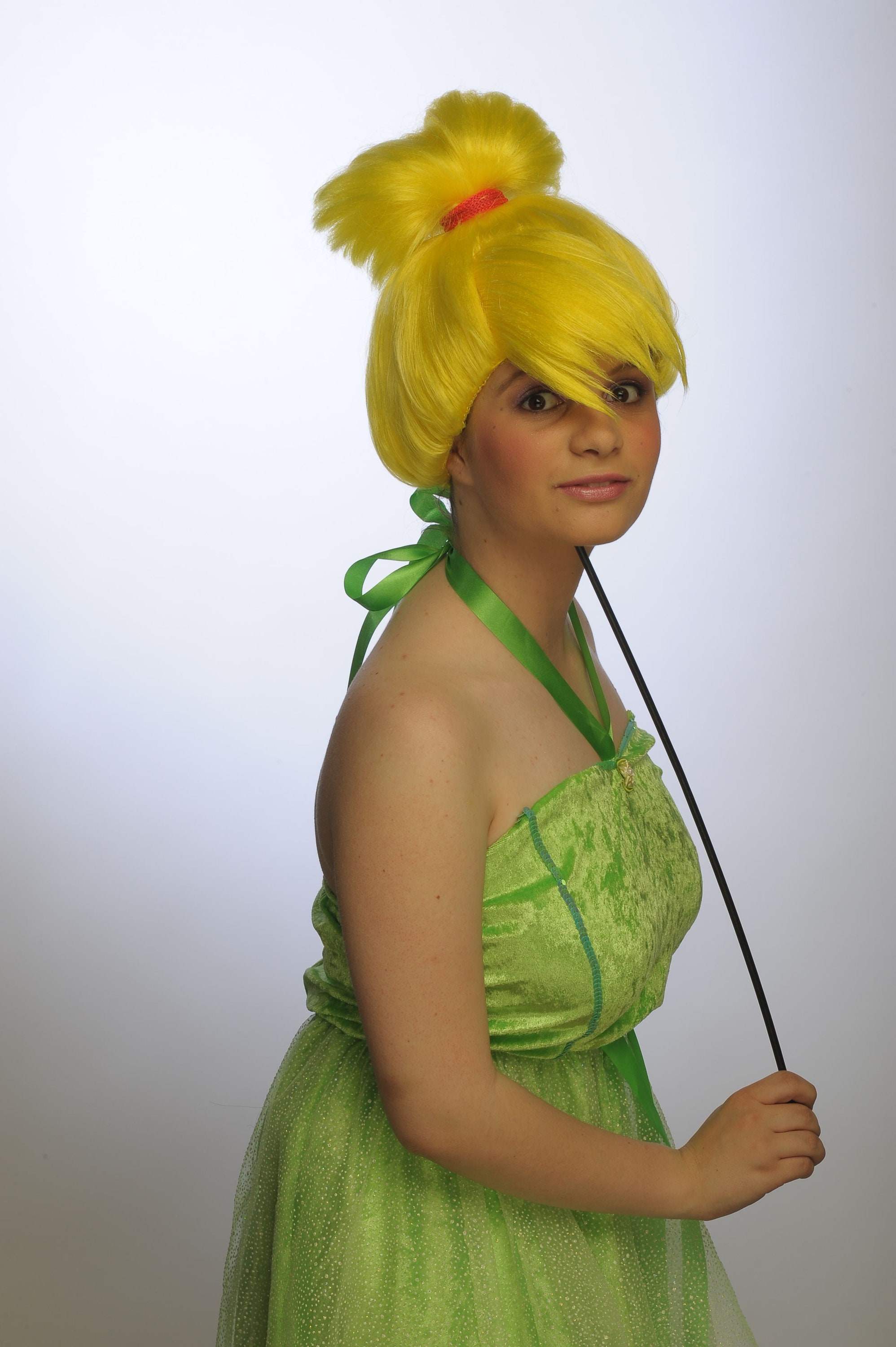 yellow tinkerbell costume