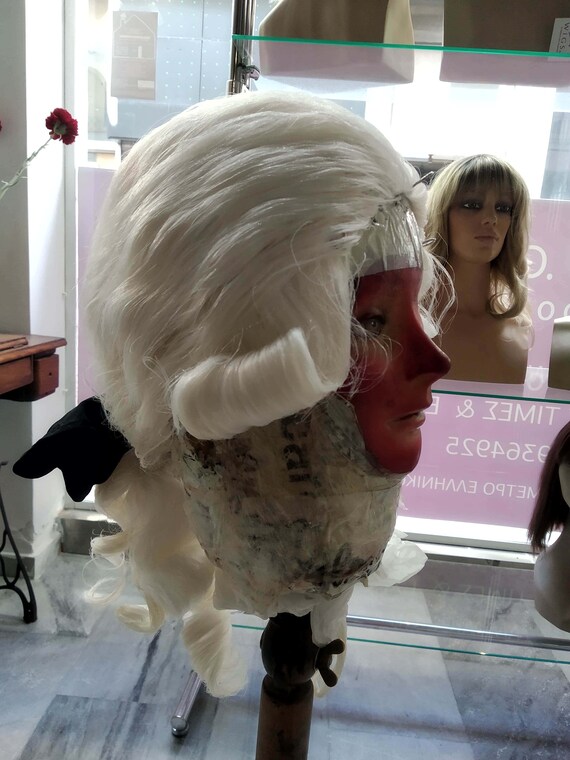 White male cheap wig