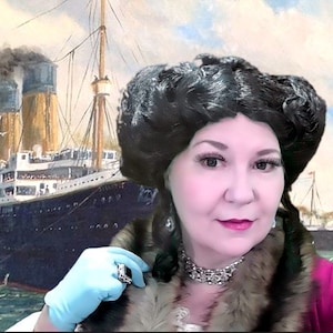 Nellie Edwardian Gibson Girl Wig