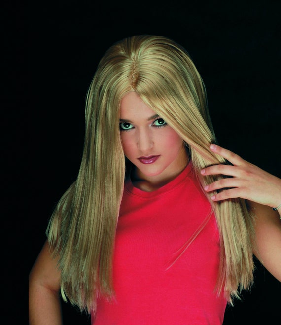 Blonde Long Sleek Wig Realistic Looking Freepart Light Ash Blonde Straight 13x4 Transparent Lace Front 100  main image 2