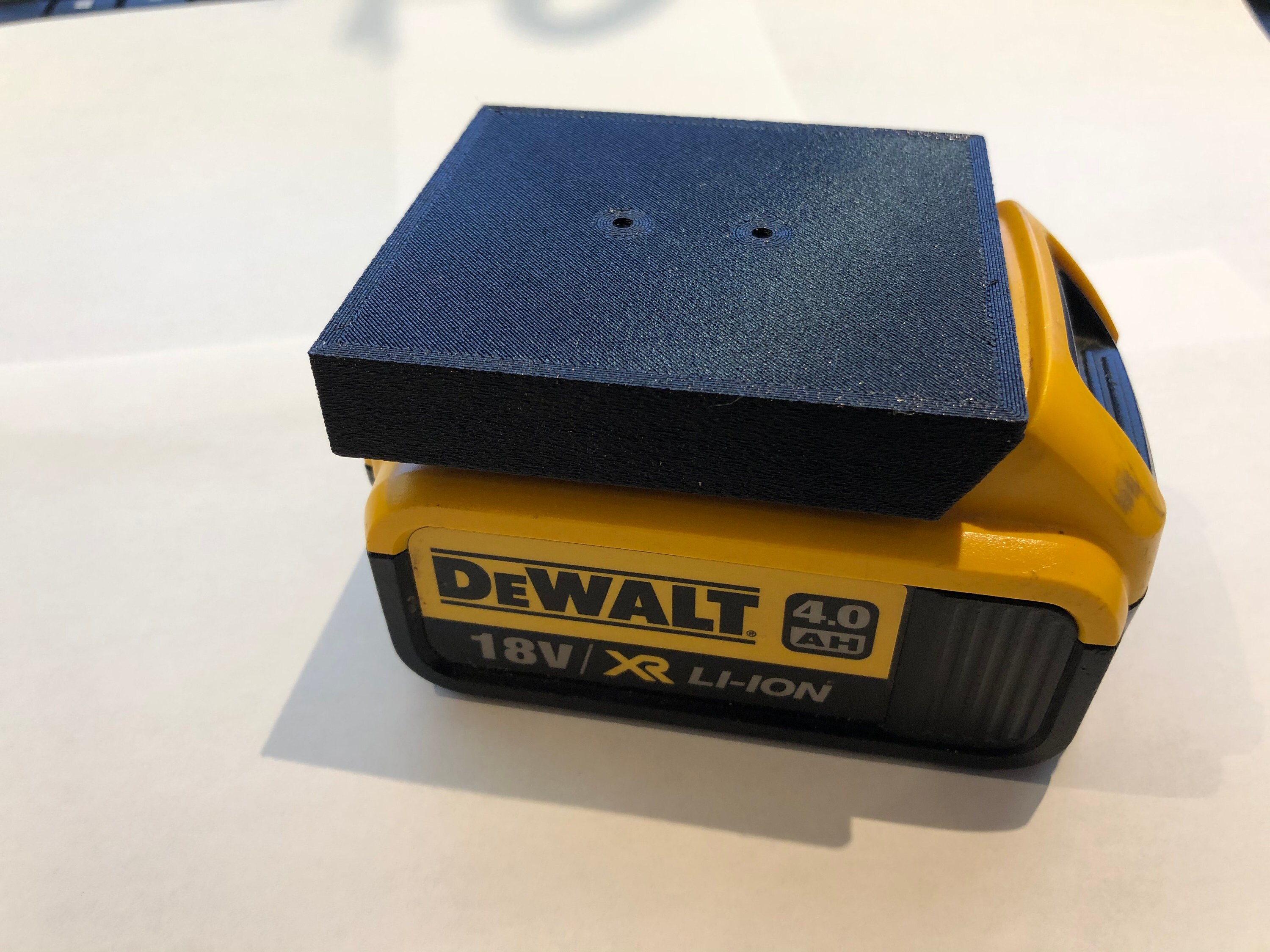 Battery holder for Dewalt DCB182 Etsy