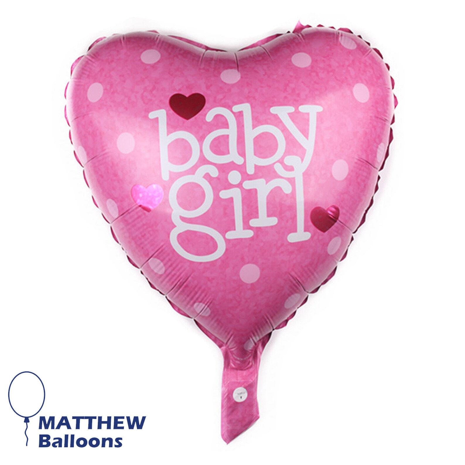 Baby Girl Balloons Pink Party Helium or Air Shower New Born Etsy UK