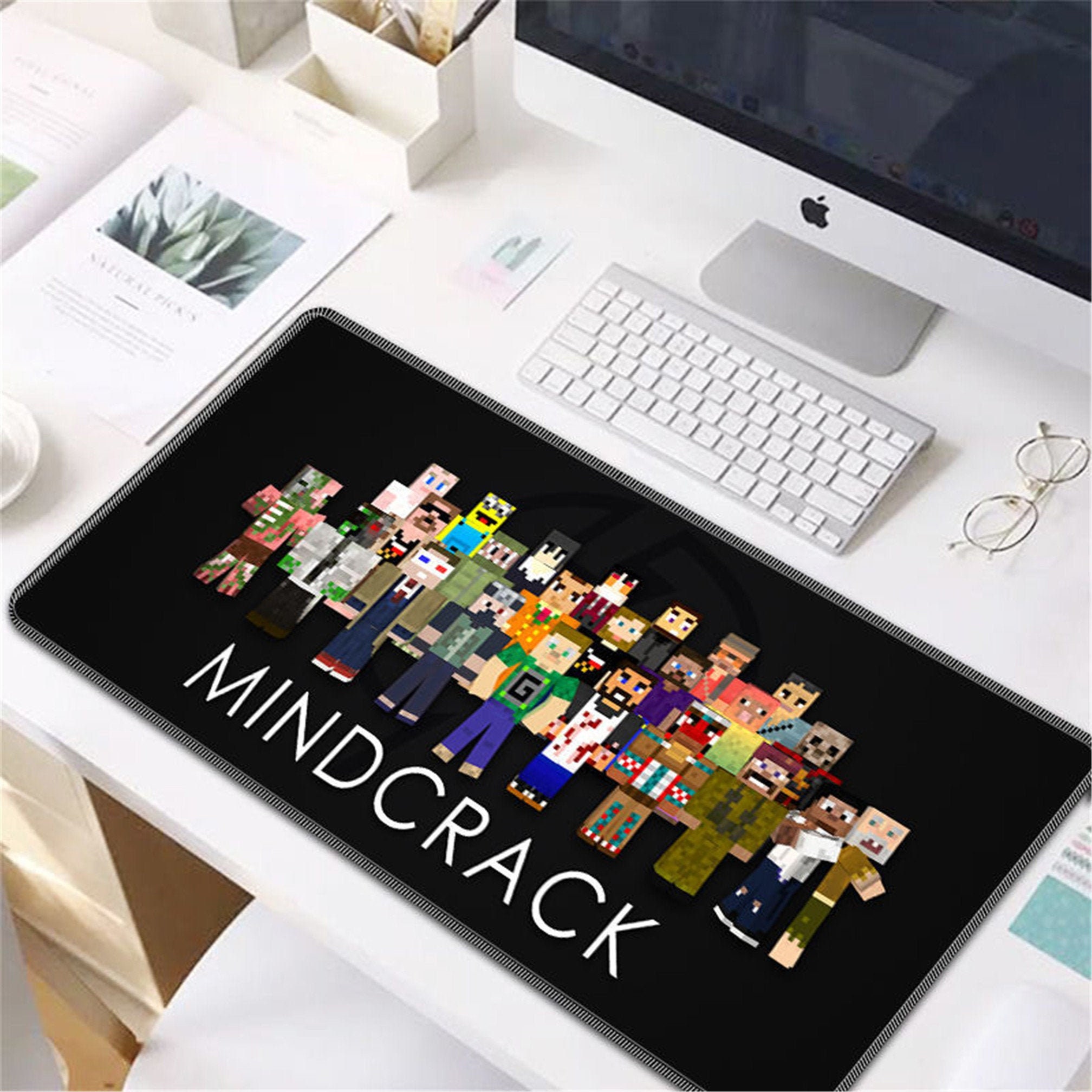 Gaming Mouse Pad Full Desk Mat Large Mousepad Long Mouse Pad Etsy