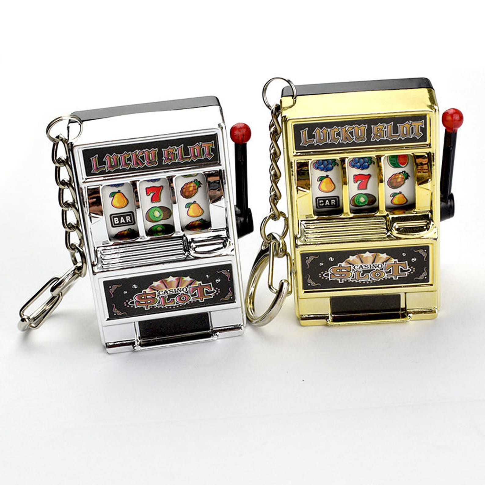 Slot Machine Toy Keychain Keyring Miniature Slot Machine with Etsy