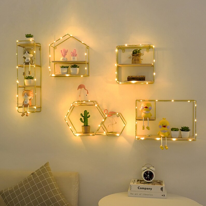 Wall Shelf Rustic Wood Floating Shelves Decorative Wall Shelf Etsy