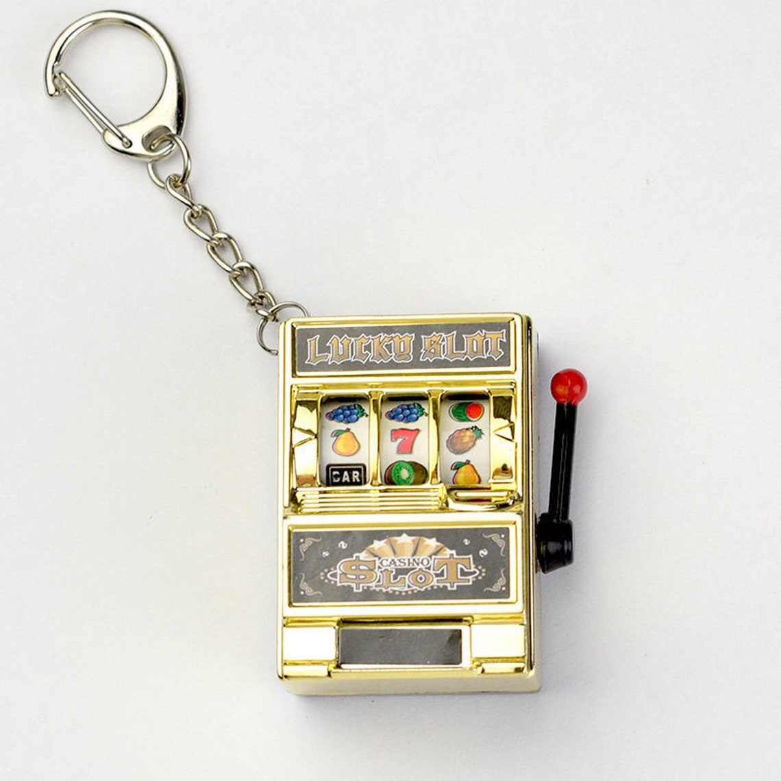 Slot Machine Toy Keychain Keyring Miniature Slot Machine with Etsy