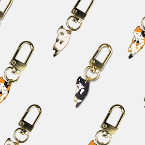 Cat Charm, Key Charm, Airpod Charm, Earbud Charms, Black Cat, White Cat, Brown Cat, Pink Cats, Orange Cat, Gray Cat, Cute Cats, Kittens, Cat
