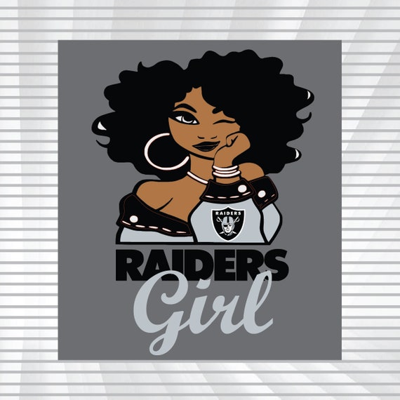 Download Las Vegas Raiders Girl NFL Svg NFL Lover svg Football ...