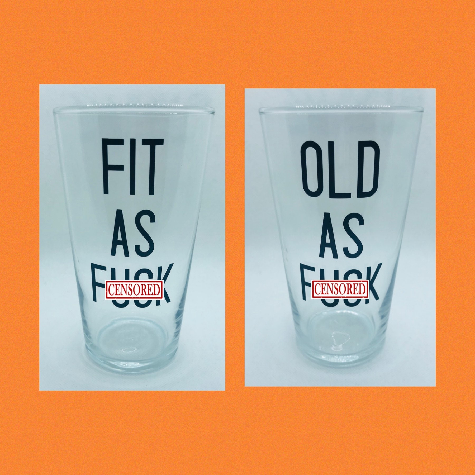 Novelty Pint Glasses Etsy