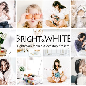 Bright photo  presets, Lightroom mobile presets, Lightroom presets, Presets, Bright colors, Instagram presets, High quality photos