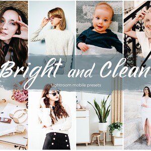 Lightroom presets | Lightroom mobile presets | Presets Lightroom | Bright presets | Clean presets | Instagram presets | Natural presets