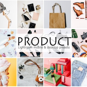 Product presets, Lightroom presets for product photography, Camera raw presets, Blogger presets, Product photography, Instagram presets