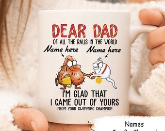 Dear Dad Mug Etsy