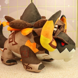 diluc genshin impact plush