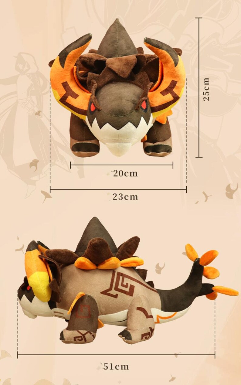 zhongli official plush