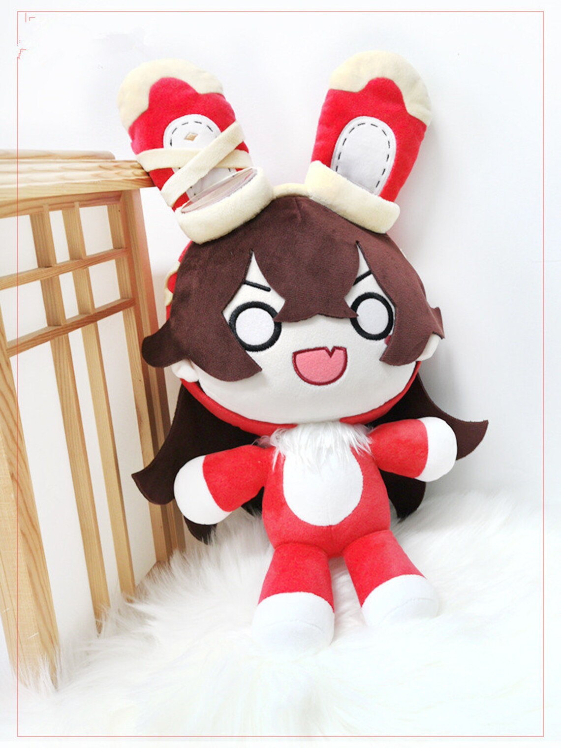 Genshin Impact Amber's Baron Bunny plush | Etsy