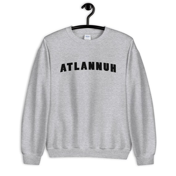 Atlannuh Sweatshirt Unisex - Etsy Ireland