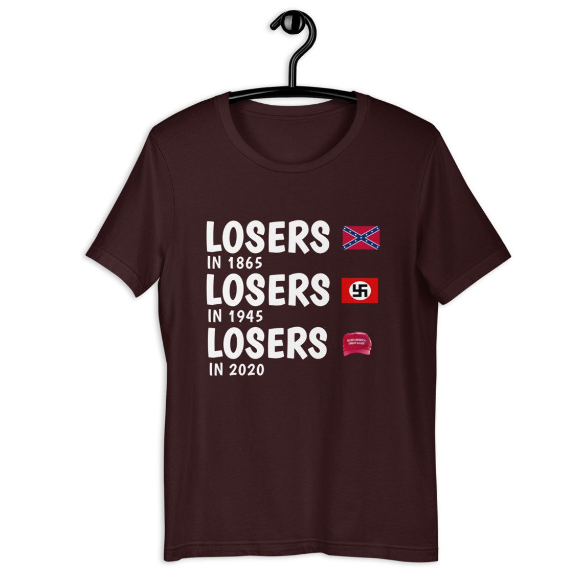 losers in 1865 losers in 1945 losers in 2020 shirt
